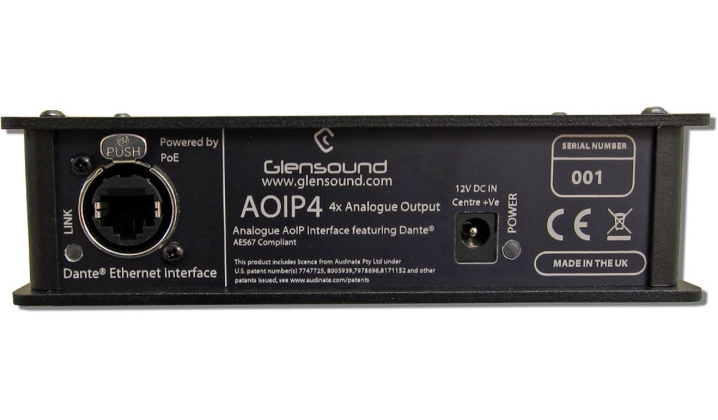 Glensound AoIP-4O 