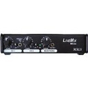 Rolls MX34c Live Mix 2 CH AV Mixer,XLR in,1/8"aux in,1/8"out,phant