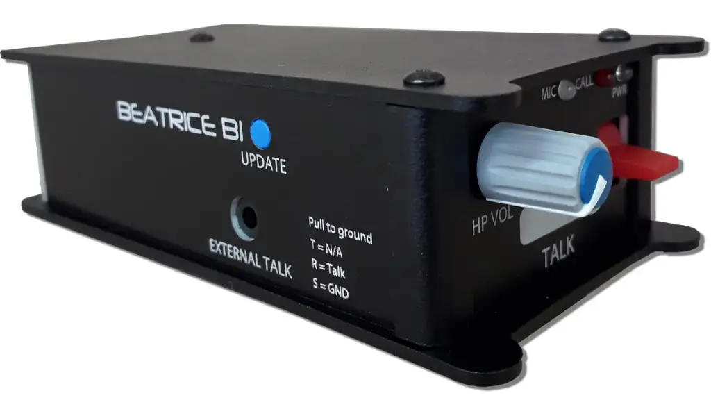 Beatrice B1/4M 1 Channel Ultra Compact Beltpack with 4pin XLR Male