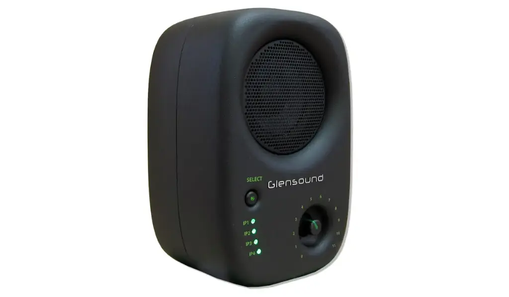DIVINE BLACK PoE Powered 4 Input Active DSP & Network Controlled Loudspeaker.  Remote control with grouping.