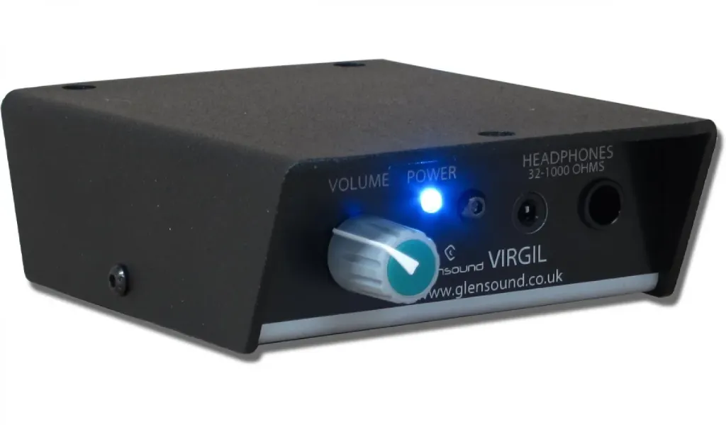 VIRGIL Stereo studio compact headphone amplifier
