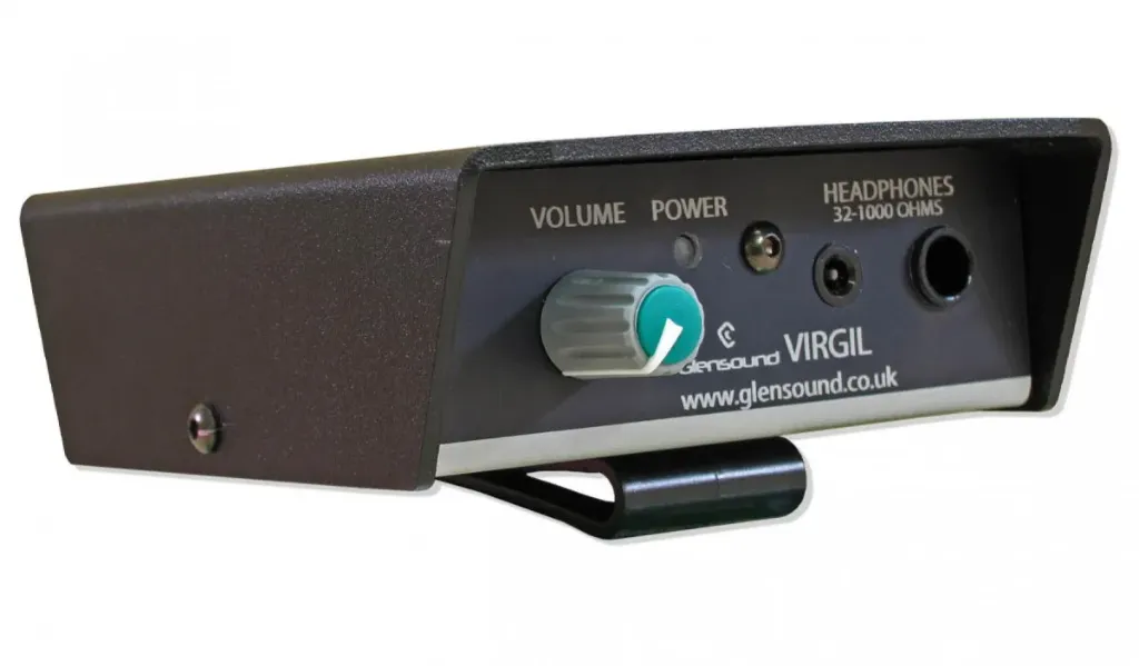 VIRGIL BC Stereo studio compact headphone amplifier with belt clip