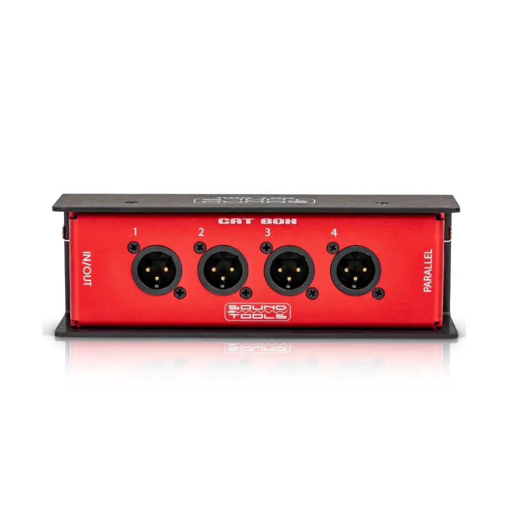 [CBMX] CAT Box 4x Male XLR