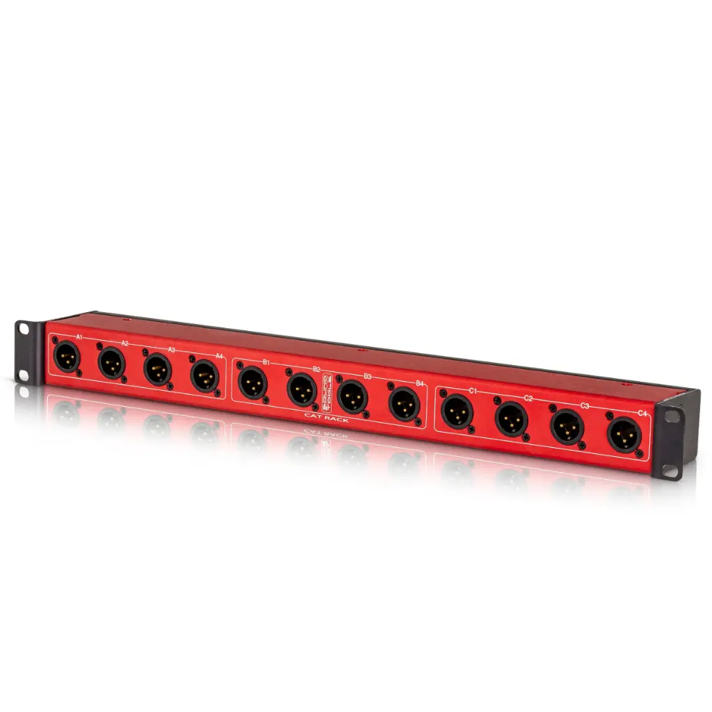 [CRMMMX] CAT Rack Male XLR 12x Male