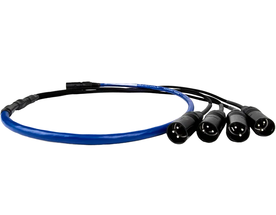 SoundTools SuperCAT Sound Tails EtherCON to Male XLR