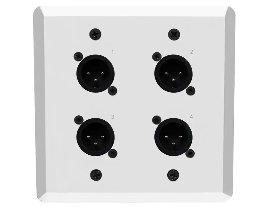 [WC121-S] SoundTools WallCAT 4 Silver Female XLR