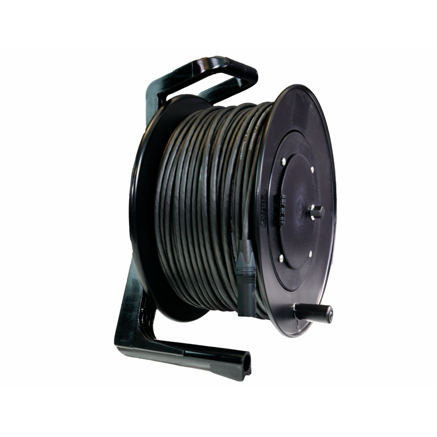 [SC7322-100] SoundTools SuperCAT 7 Black With Cable Drum 100m