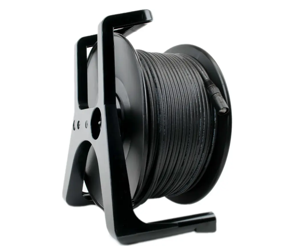 [SC322-100] SoundTools SuperCAT Black With Cable Drum 100m