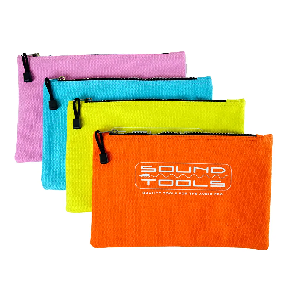 [TBR-11-2] SoundTools 4 Pack Canvas Bags - Rectangle