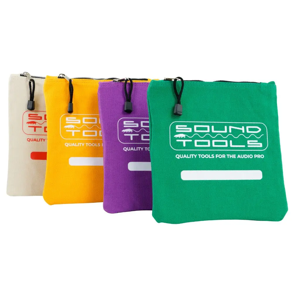 4 Pack Canvas Bags - Square