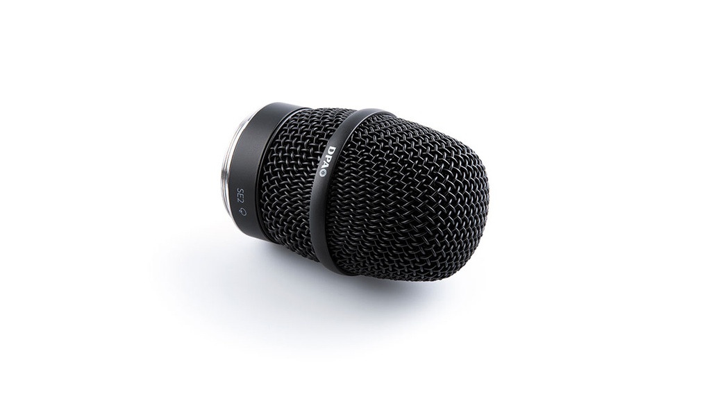 2028 Supercardioid Vocal Mic, SE2 Adapter (Sennheiser 2000/6000/9000/evolution/D1), Black