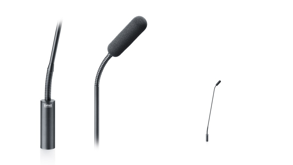 4098 CORE Supercardioid Mic, Black, XLR, 47 cm (18 in) Boom, top and bottom Gooseneck