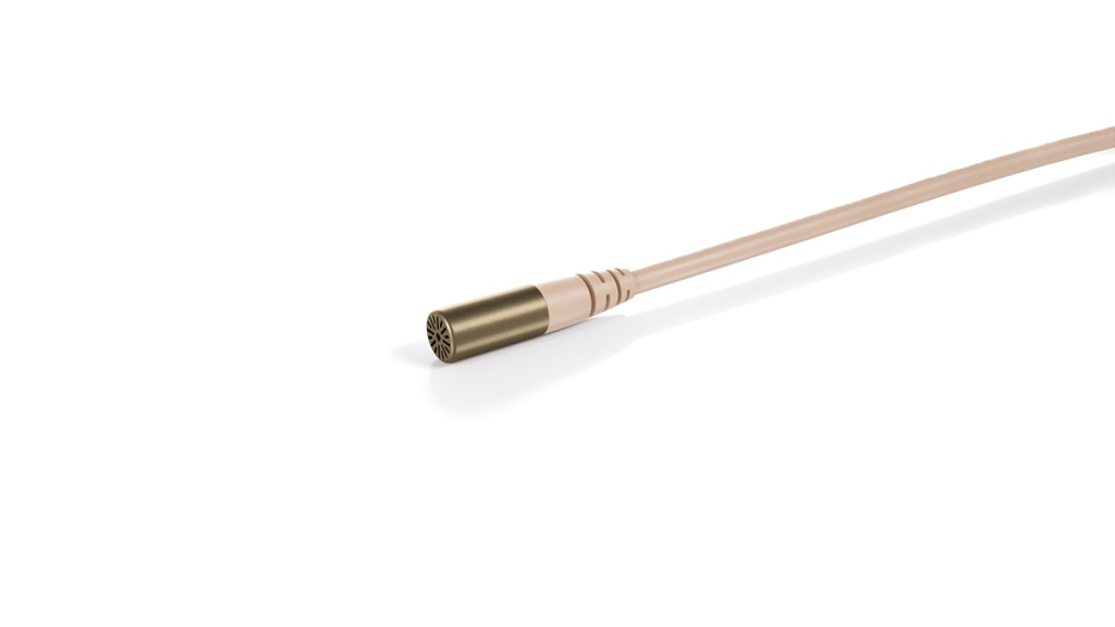 6061 CORE Omni Submini Mic, Loud SPL, Beige, 3 pin LEMO