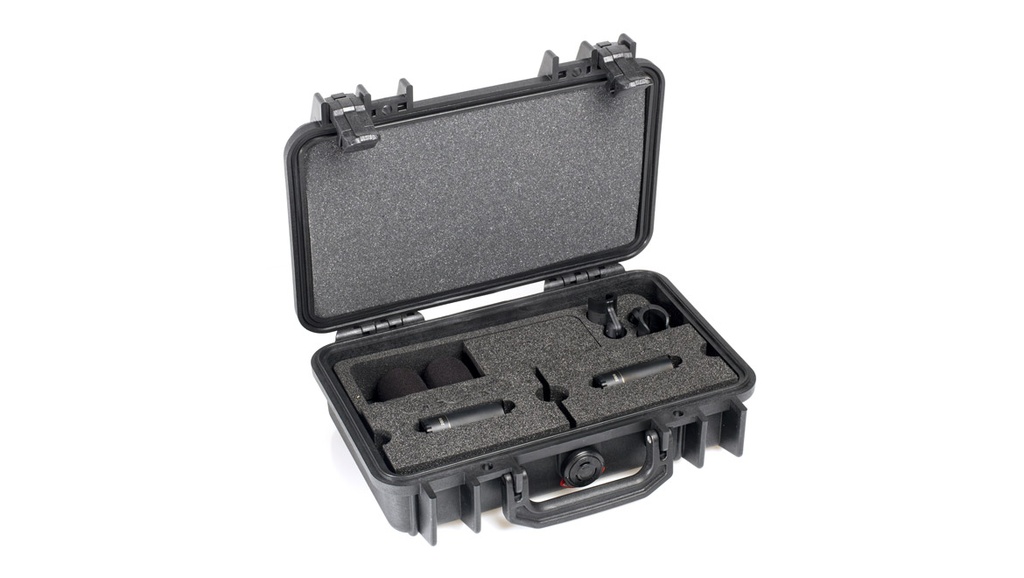 2006C Stereo Pair with Clips and Windscreens in Peli Case