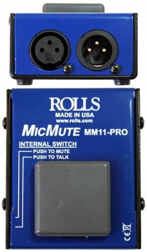 Rolls MM11 PRO Pro/switchable Mic Mute