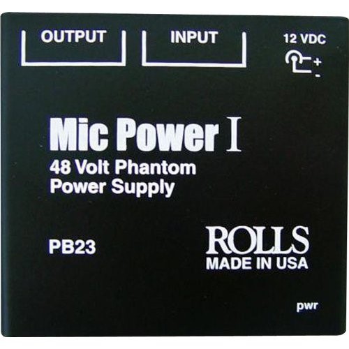 [PB23] Rolls PB23 1 CH Phantom Power Adapter
