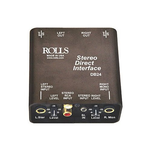 [DB24] Rolls DB24 Stereo Passive Direct-Box