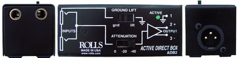 Rolls ADB2 Active Direct Box