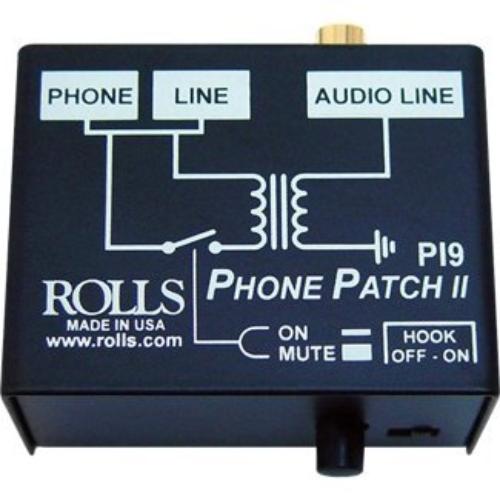 [PI9] Rolls PI9 Phone Patch RJ11 to RCA or 1/8" mini