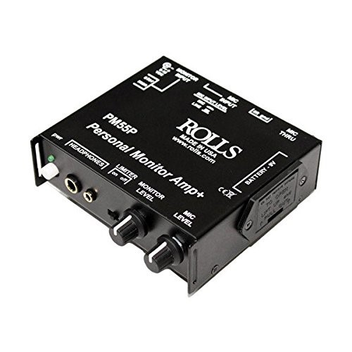[PM55P] Rolls PM55P Personal Monitor Amp/Limiter/Battery