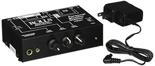 [PM351] Rolls PM351 Personal Mon.Station,1/4"in,XLRmic in/thru,1/4&1/8"out