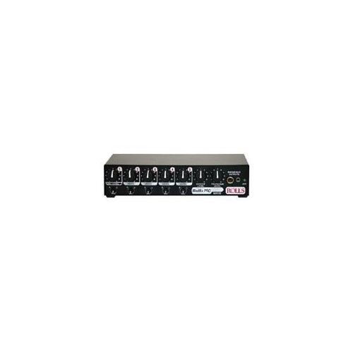 [MX122] MX122 Mini Mix Pro 5CH audio, XLR mic in, 4x 1/4"in, 1/4"out