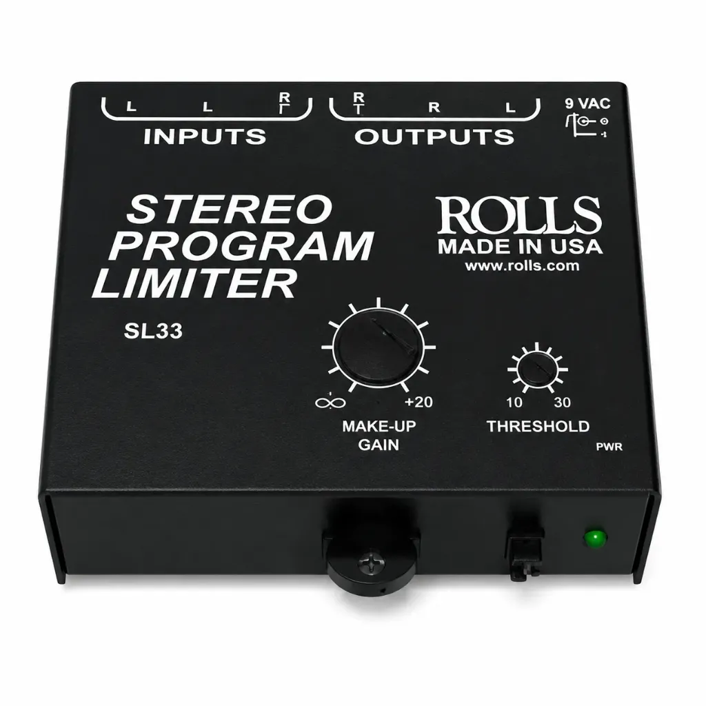 SL33 Stereo program limiter