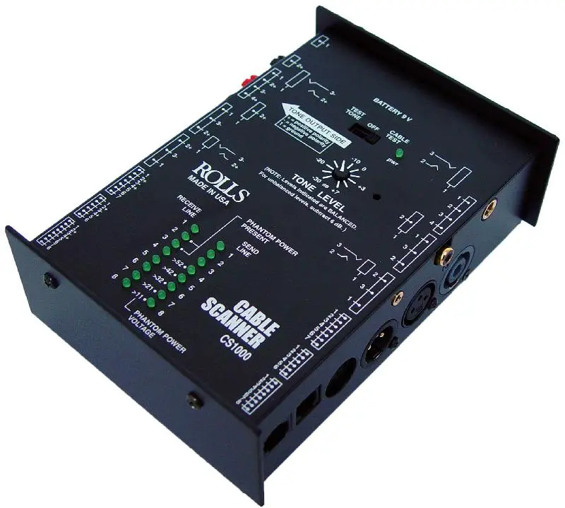 Rolls CS1000 Cable Tester And Scanner