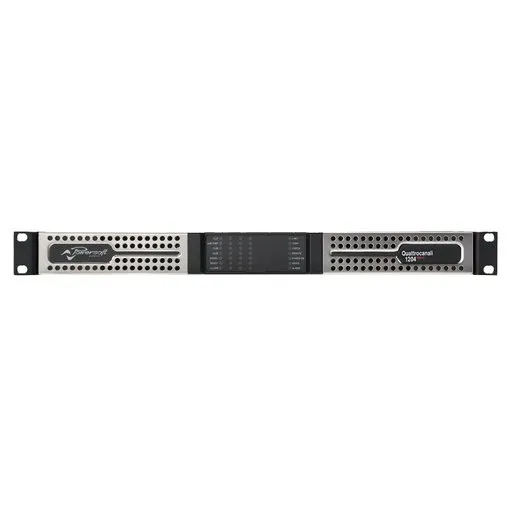 Quattrocanali 1204 DSP+Dante Amplifier 4x 300W @ 4ohm