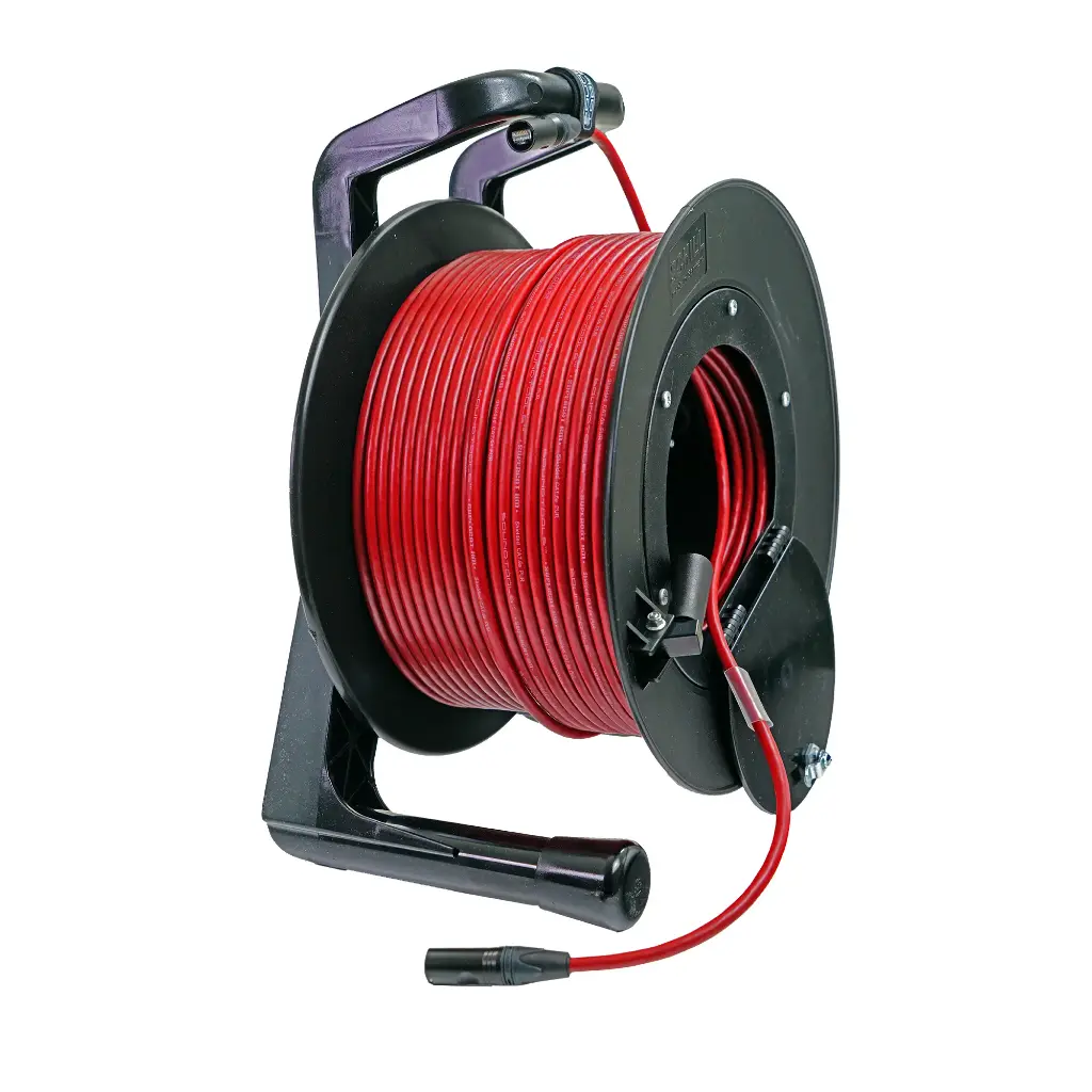 [SCXM421-100] SoundTools SuperCAT XM Red With Cable Drum 100m