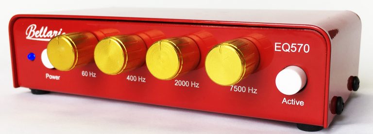 EQ570 Four Band Audio Equailizer