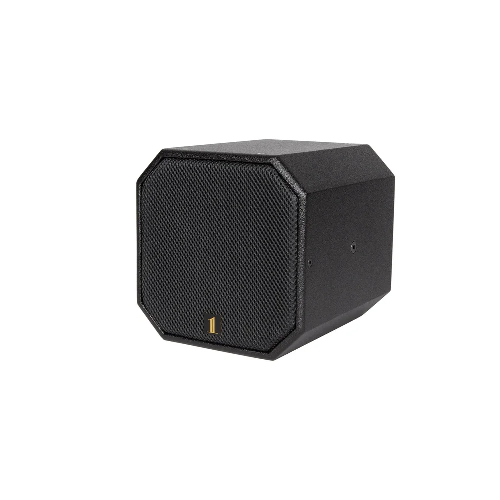 C5  5” coaxial with 1” silk dome, 5” passive radiator, speakON connector (BLACK)