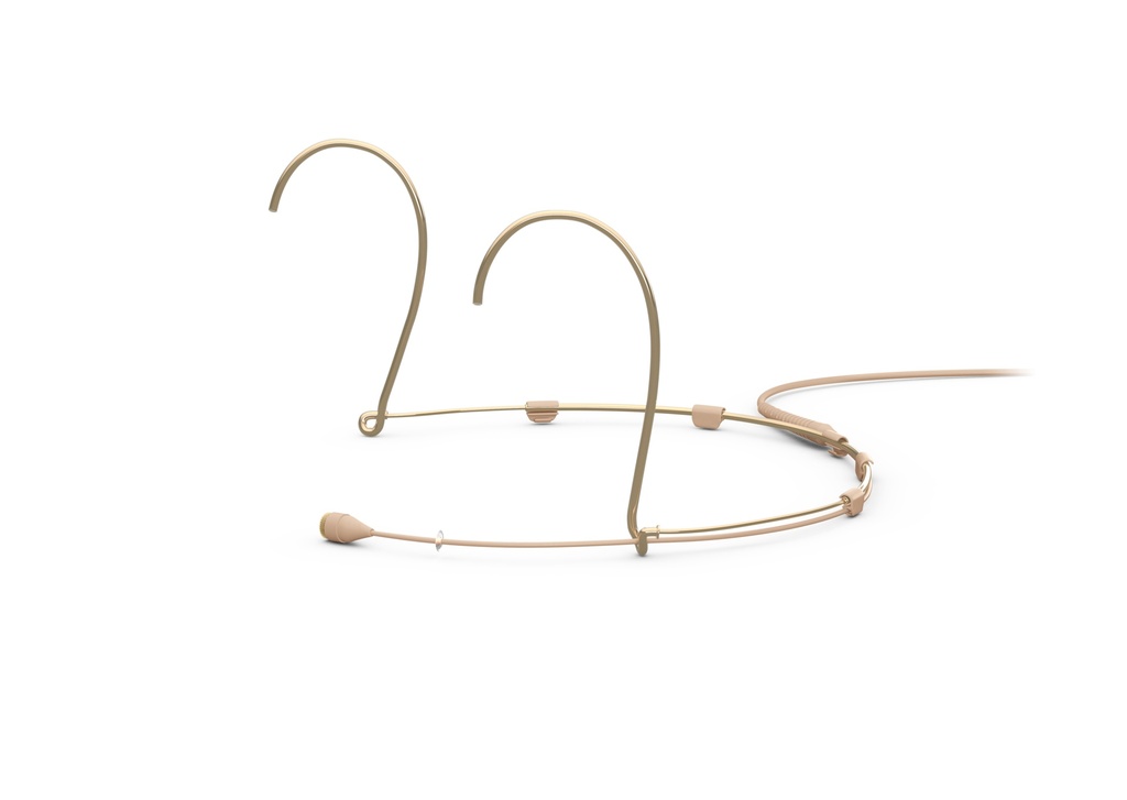 4066 CORE+ Omni Headset Mic, Beige, 3-pin LEMO