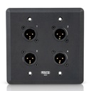 WallCAT 4 Black Male XLR