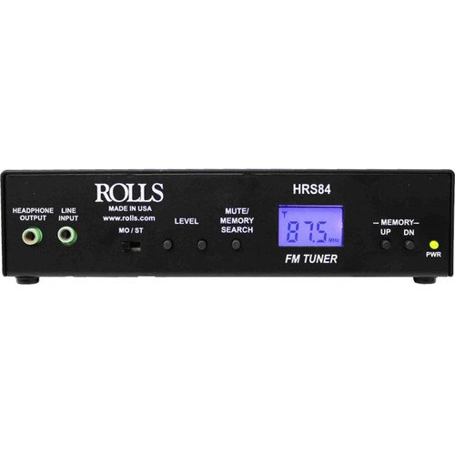 HRS84 Digital FM Tuner with XLR's