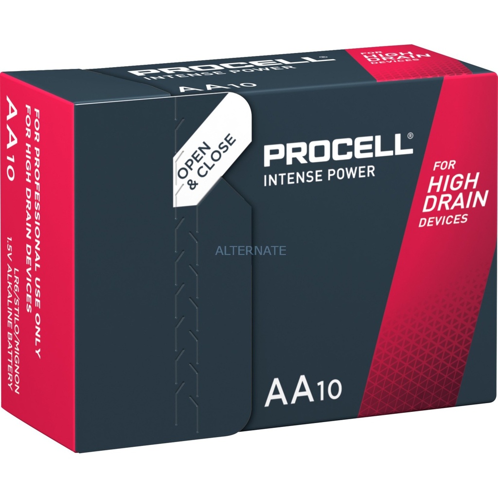 Procell Batterij Intense Alkaline  AA/LR6 10 pack