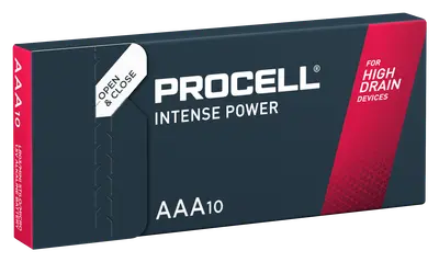Procell Batterij Intense Alkaline AAA/LR03 10 pack