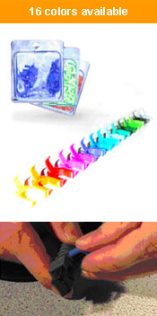 [BC/PC] BC/PC PatchClip - colour clip - light blue - box of 50 pcs