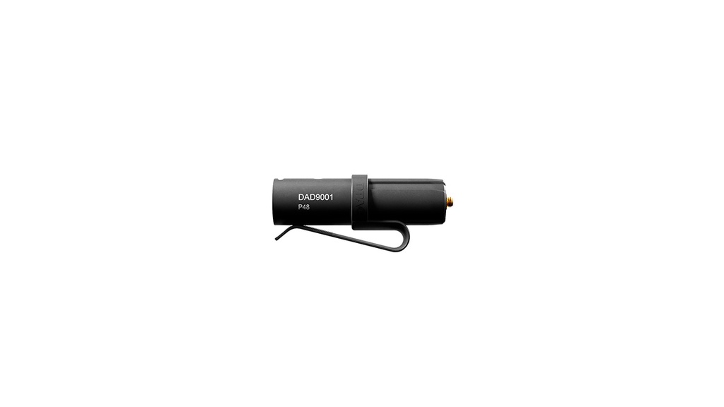 Adapter: MicroLock to 3-pin XLR with Belt Clip