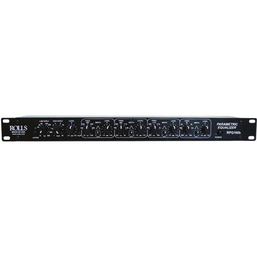[RPQ160b] Rolls RPQ160b Parametric EQ 4-Band, 1/4" / RCA / XLR in/out