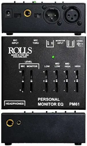 [PM61] Rolls PM61 Personal Monitor Amp with EQ