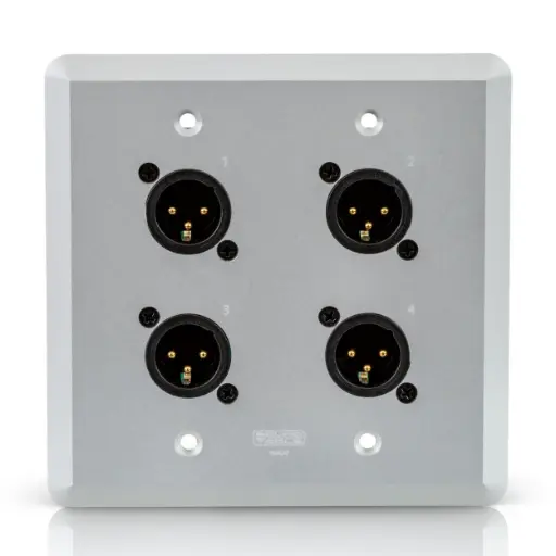 [WC111-S] SoundTools WallCAT 4 Silver Male XLR